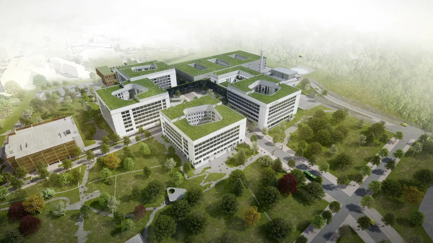The New University Hospital in Stavanger