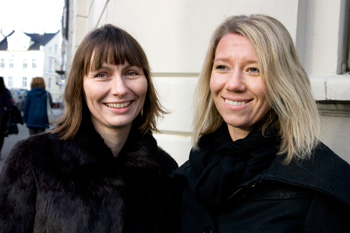 Beate Bø and Anja Therese Bakke work at Kompasset Bergen